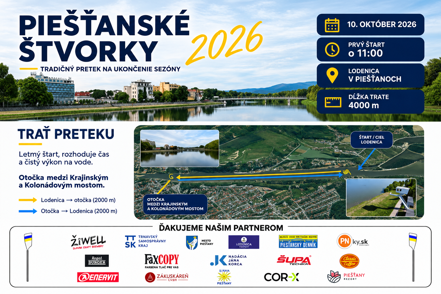 banner veslovanie