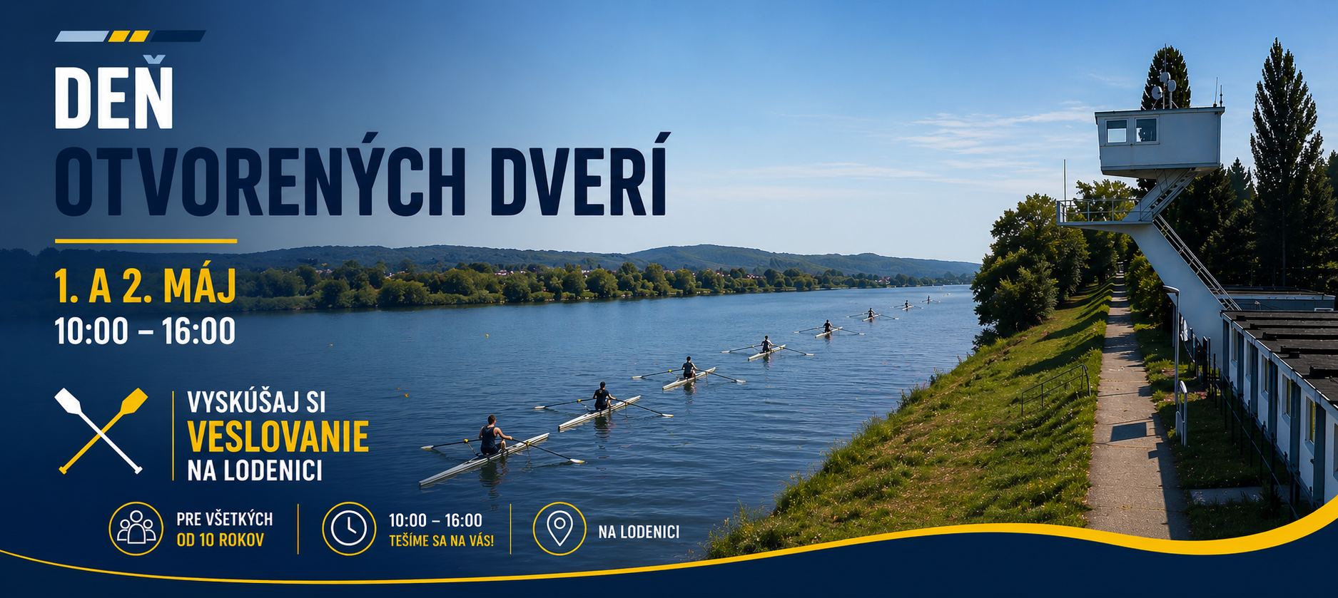 banner veslovanie