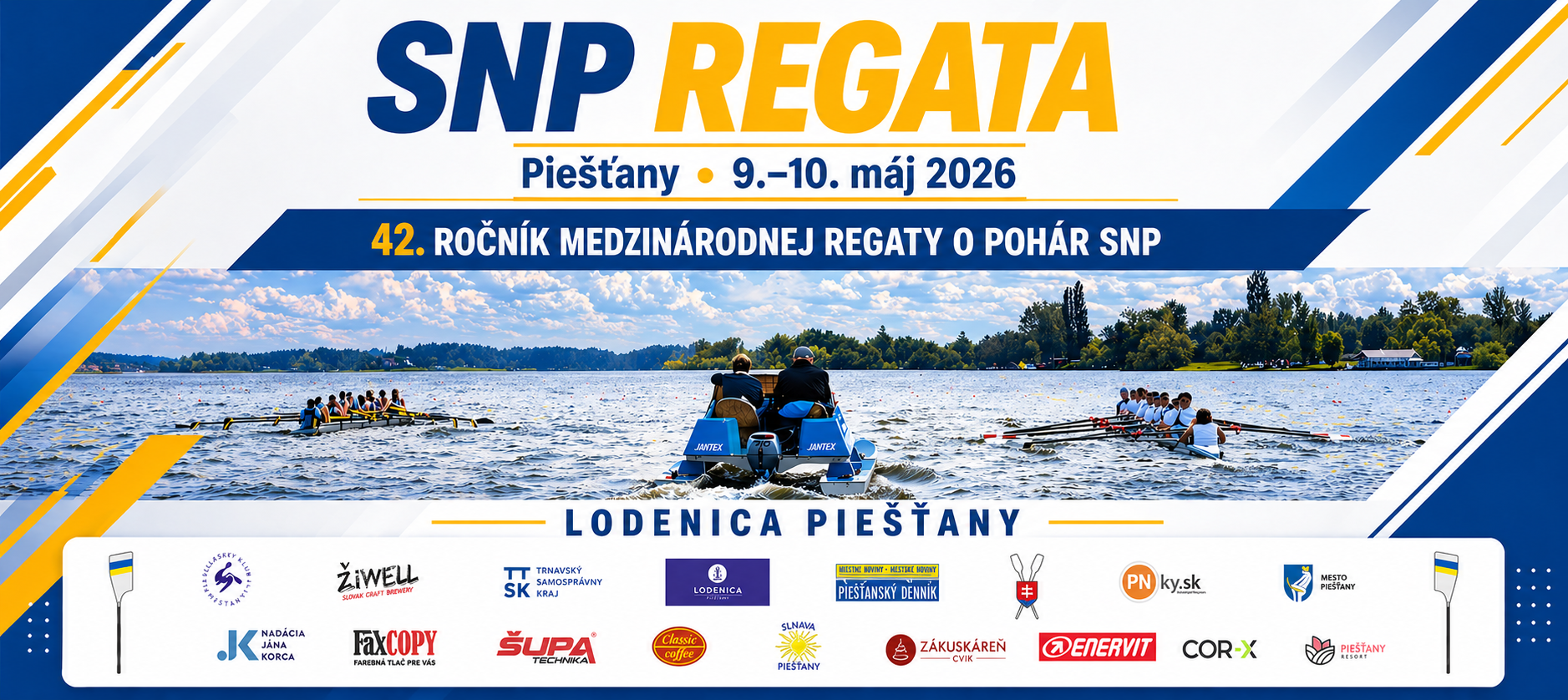 banner veslovanie