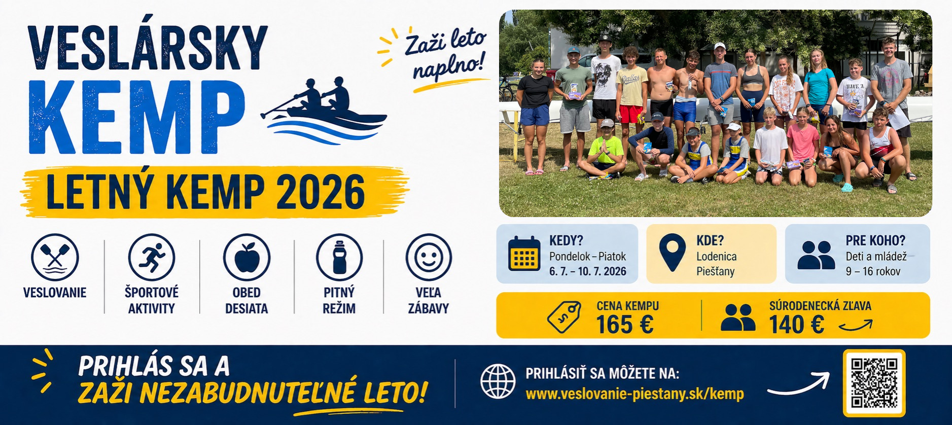 banner veslovanie